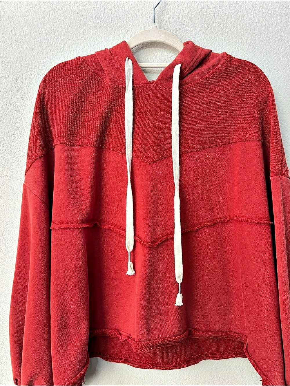 POL Rust Hooded Pullover Size Small - Picture 2 of 11